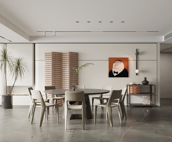 Modern Dining Room-ID:654026992