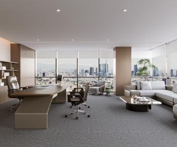 Modern Manager's Office-ID:691565041