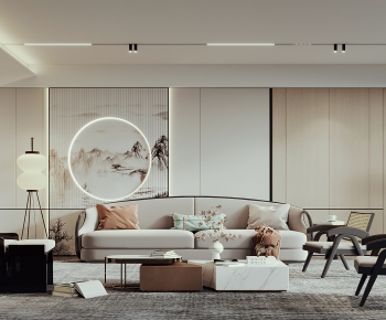 Modern A Living Room-ID:885829931