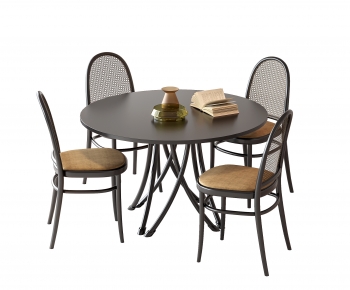 Modern Dining Table And Chairs-ID:870584967