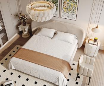 French Style Double Bed-ID:568748001