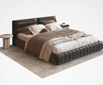 Modern Double Bed-ID:436000115