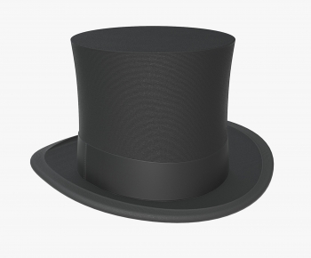 现代黑色礼帽-ID:349976068