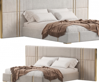 Modern Double Bed-ID:434348118