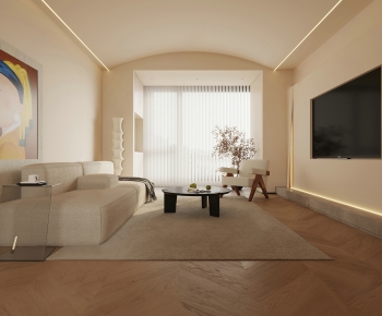 Wabi-sabi Style A Living Room-ID:243630896