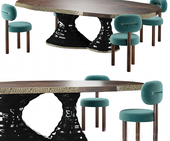 Modern Dining Table And Chairs-ID:303972961