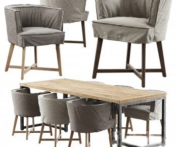 Modern Dining Table And Chairs-ID:467401032