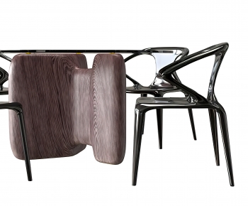 Modern Dining Table And Chairs-ID:837327007