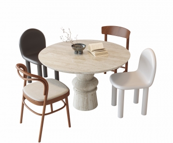 Modern Dining Table And Chairs-ID:740633966