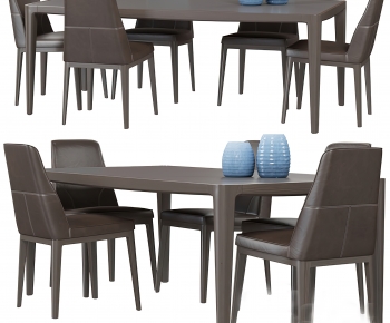 Modern Dining Table And Chairs-ID:764935024