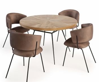 Modern Dining Table And Chairs-ID:118288993