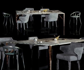 Modern Dining Table And Chairs-ID:300708062