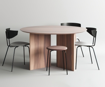 Modern Dining Table And Chairs-ID:224337106