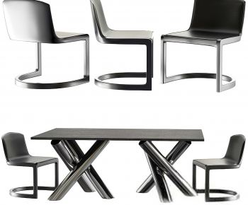 Modern Dining Table And Chairs-ID:937740882