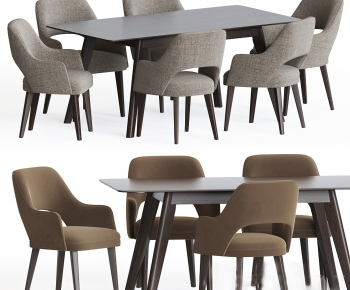 Modern Dining Table And Chairs-ID:921323065