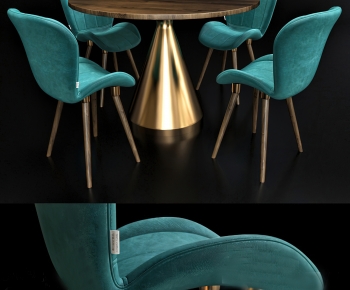 Modern Dining Table And Chairs-ID:704809906