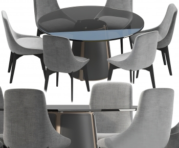 Modern Dining Table And Chairs-ID:282123095