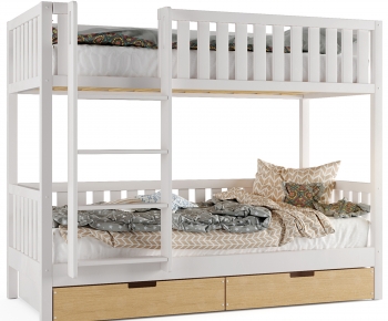 Modern Bunk Bed-ID:567642932