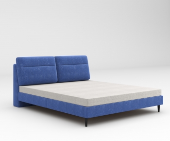 Modern Double Bed-ID:610529906