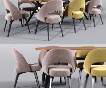 Modern Dining Table And Chairs-ID:567936908