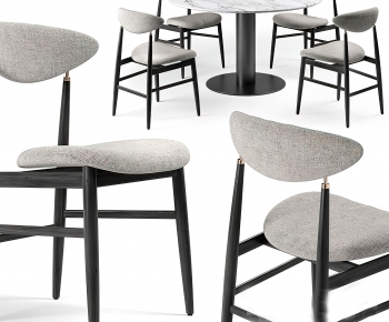 Modern Dining Table And Chairs-ID:658165931