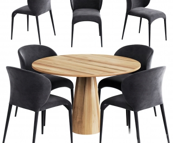 Modern Dining Table And Chairs-ID:717484952