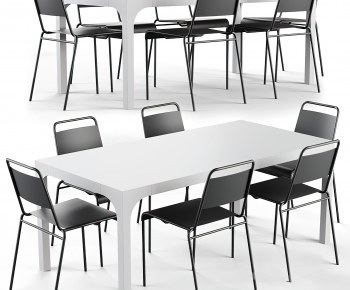 Modern Dining Table And Chairs-ID:322918893