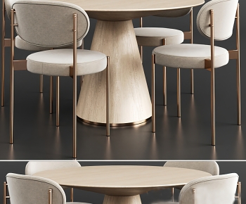 Modern Dining Table And Chairs-ID:116422898