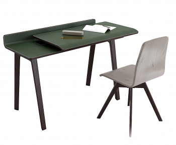 Modern Computer Desk And Chair-ID:967962985