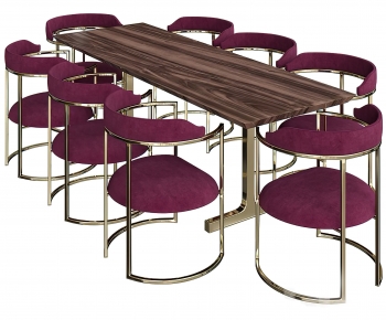 Modern Dining Table And Chairs-ID:299392946