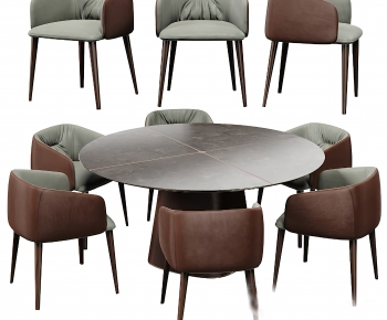 Modern Dining Table And Chairs-ID:576236965