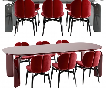 Modern Dining Table And Chairs-ID:396661043