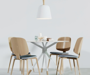 Modern Dining Table And Chairs-ID:297939064