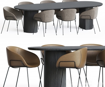 Modern Dining Table And Chairs-ID:898078921