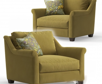 Modern Single Sofa-ID:582618007