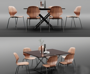 Modern Dining Table And Chairs-ID:484093905