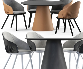 Modern Dining Table And Chairs-ID:820571905