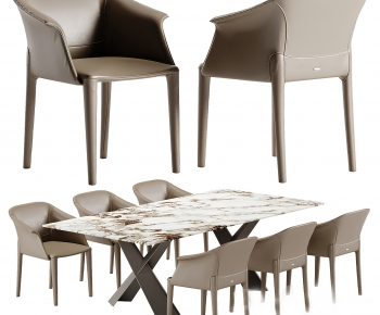 Modern Dining Table And Chairs-ID:950119971