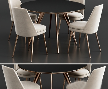 Modern Dining Table And Chairs-ID:972110997