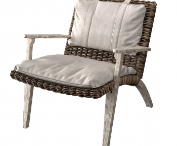 Wabi-sabi Style Lounge Chair-ID:882797969