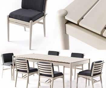 Modern Dining Table And Chairs-ID:724039167
