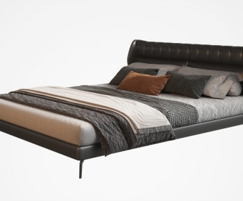 Modern Double Bed-ID:295892955