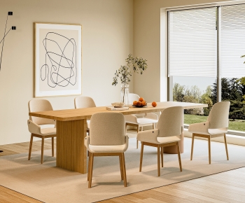 Modern Dining Table And Chairs-ID:443308121
