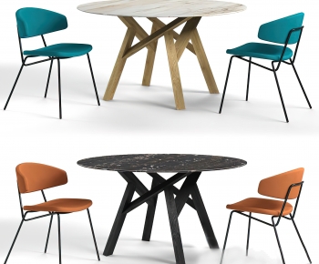 Modern Dining Table And Chairs-ID:121910695