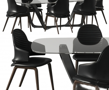 Modern Dining Table And Chairs-ID:302560387