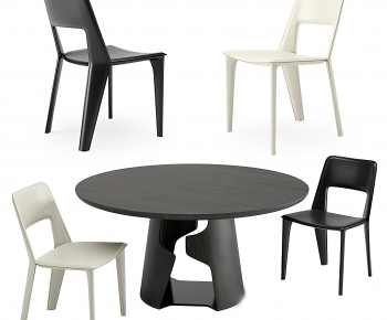 Modern Dining Table And Chairs-ID:450196037