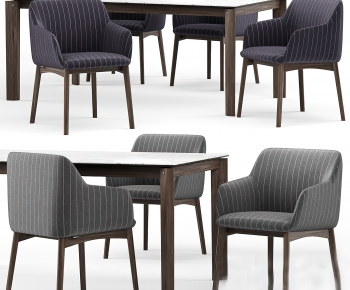 Modern Dining Table And Chairs-ID:733349354