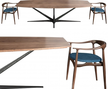 Modern Dining Table And Chairs-ID:934935095