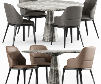 Modern Dining Table And Chairs-ID:898509986