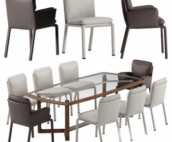 Modern Dining Table And Chairs-ID:475296972